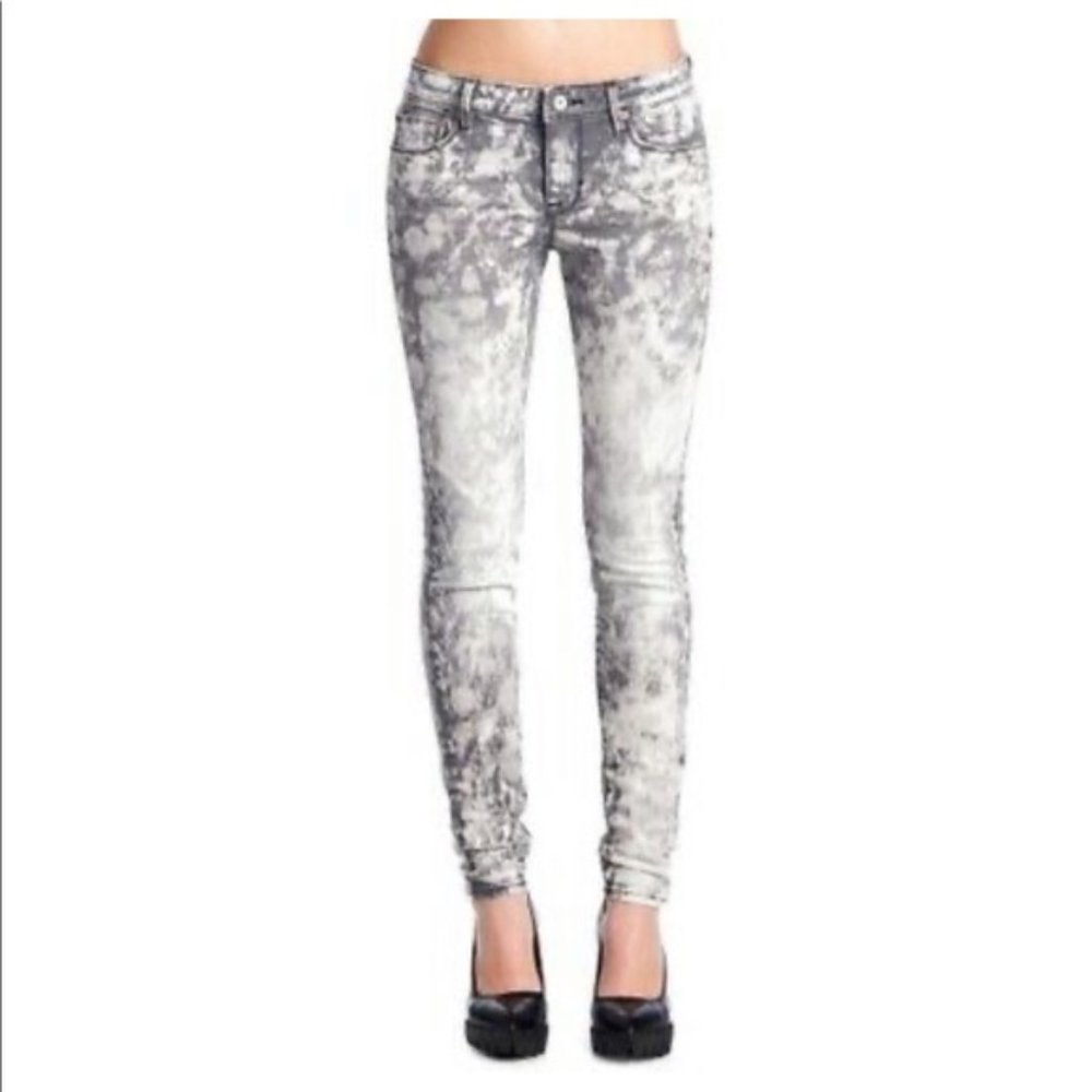 Cult of‎ Individuality Jeans NEW Marble Zen Midrise in Bilkan size 26